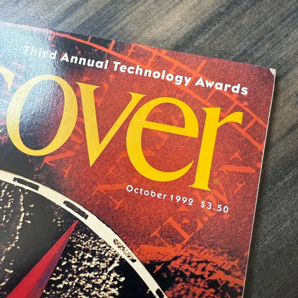 Discover Magazine‎ October 1992 The Arrow of Disease Third Annual Technology Awa
